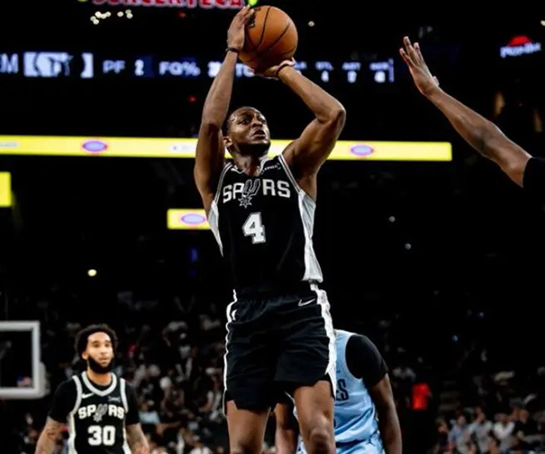 巴恩斯7记三分率<a href=/lanqiuxilie/spurs/ target=_blank class=infotextkey>马刺</a>双杀灰熊 残阵灰熊虽败犹荣