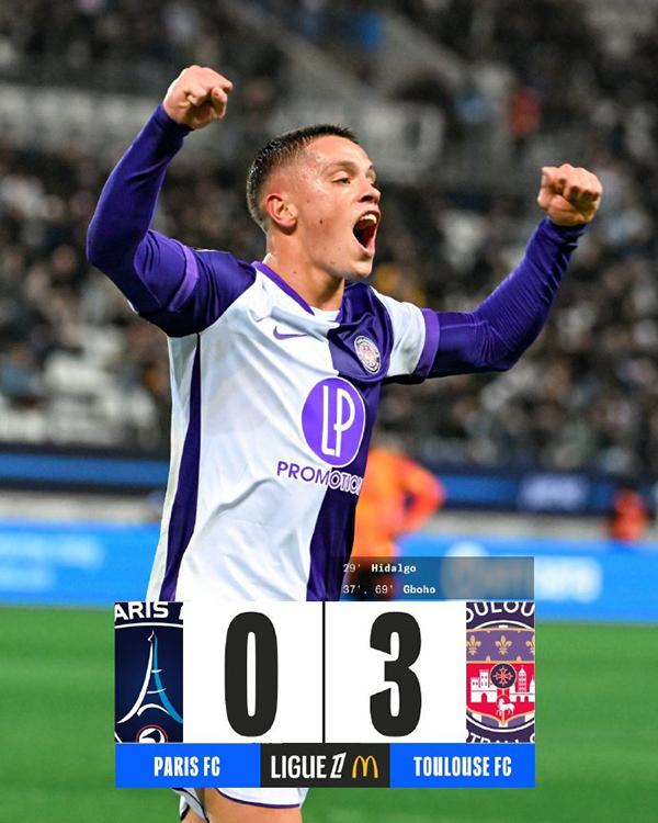 12月14日 法甲第16轮 巴黎FCvs图卢兹 全场录像及集锦