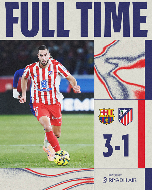 12月03日 西甲第19轮 巴塞罗那vs马德里竞技 全场录像及集锦